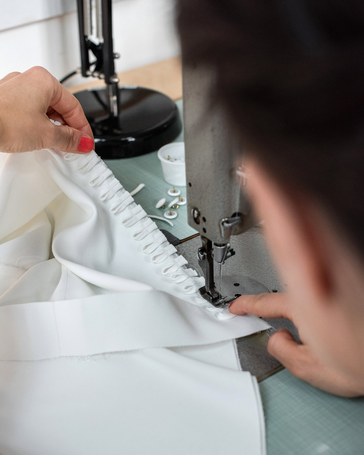 Johanna Junker Anfertigung Brautkleid